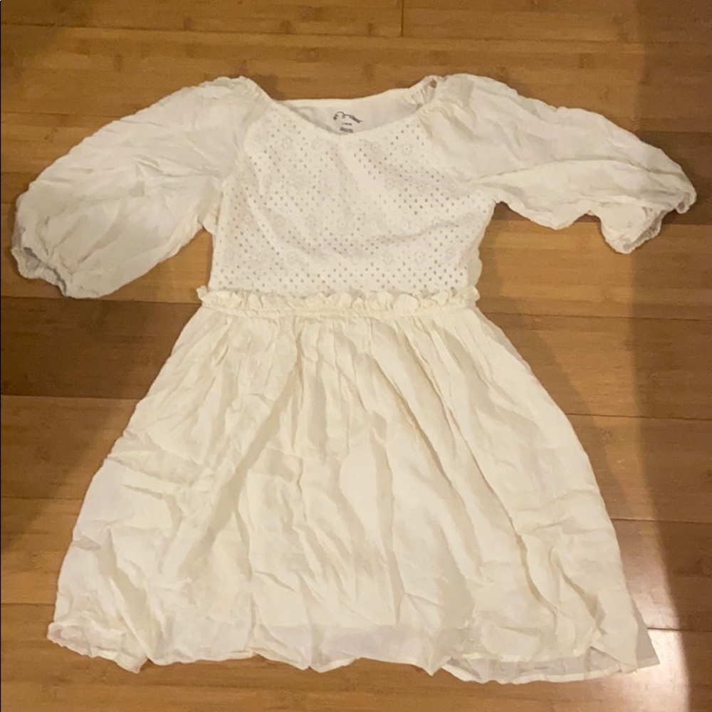 Cream dress